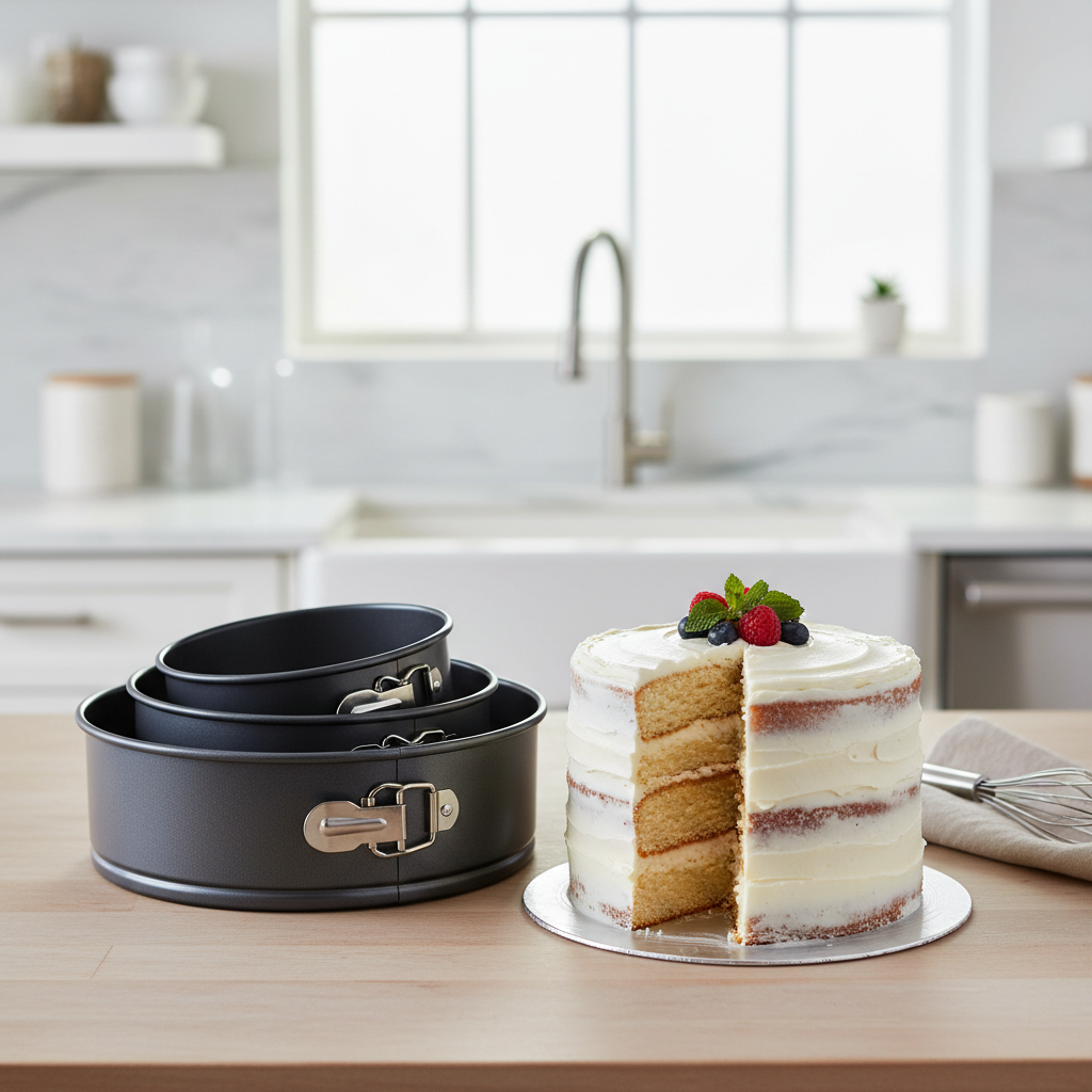 Non-Stick Round Cake Pan Set